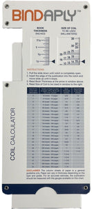 Binding Slide Chart Calculator